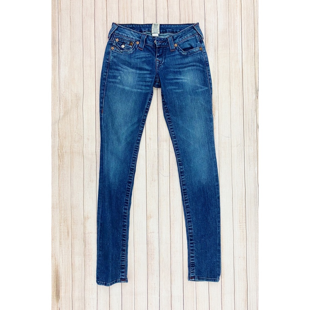 True Religion Skinny Blue Jeans Size 26